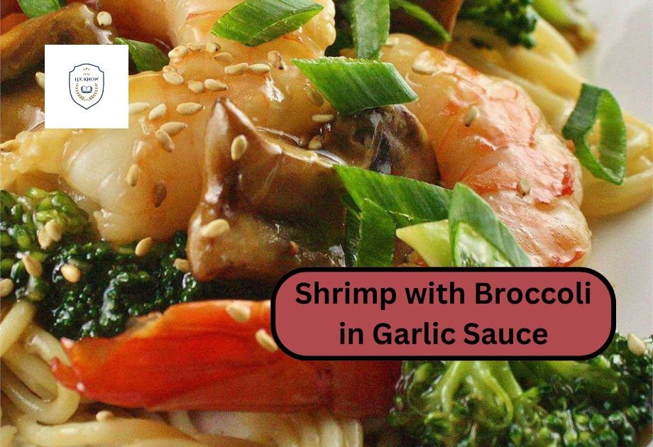 Shrimp with Broccoli in Garlic Sauce